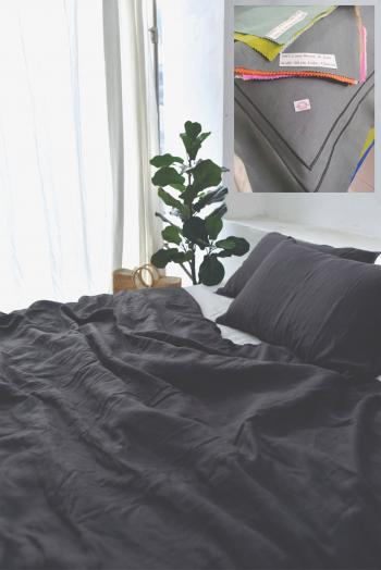 Bedding Home Linen Charcoal