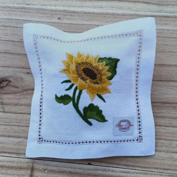 Gift bags  cotton Sunflower 
